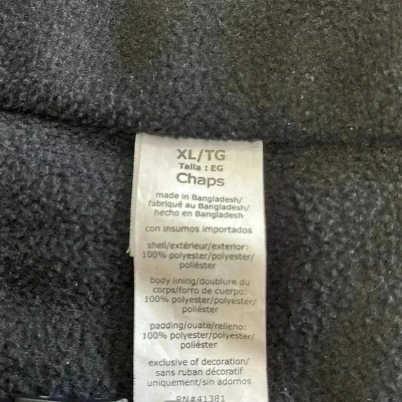 Chaps men’s extra-large quilted vest. - Picture 7 of 7